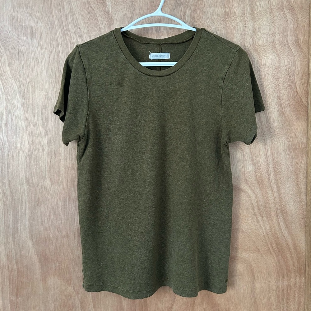 Olive Green Women's Top